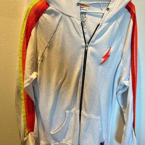 Aviator Nation: White XL Hoodie